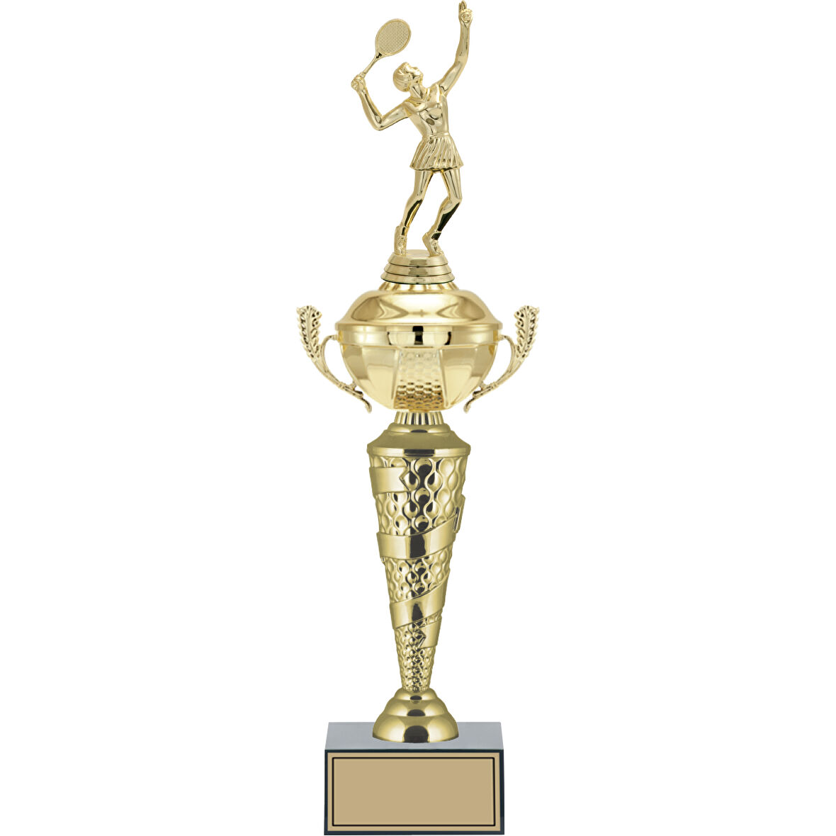 ODAK KUPA - Figürlü Kupalar - Tenis Kadın Figürlü Kupalar FG-076 C - 48 cm