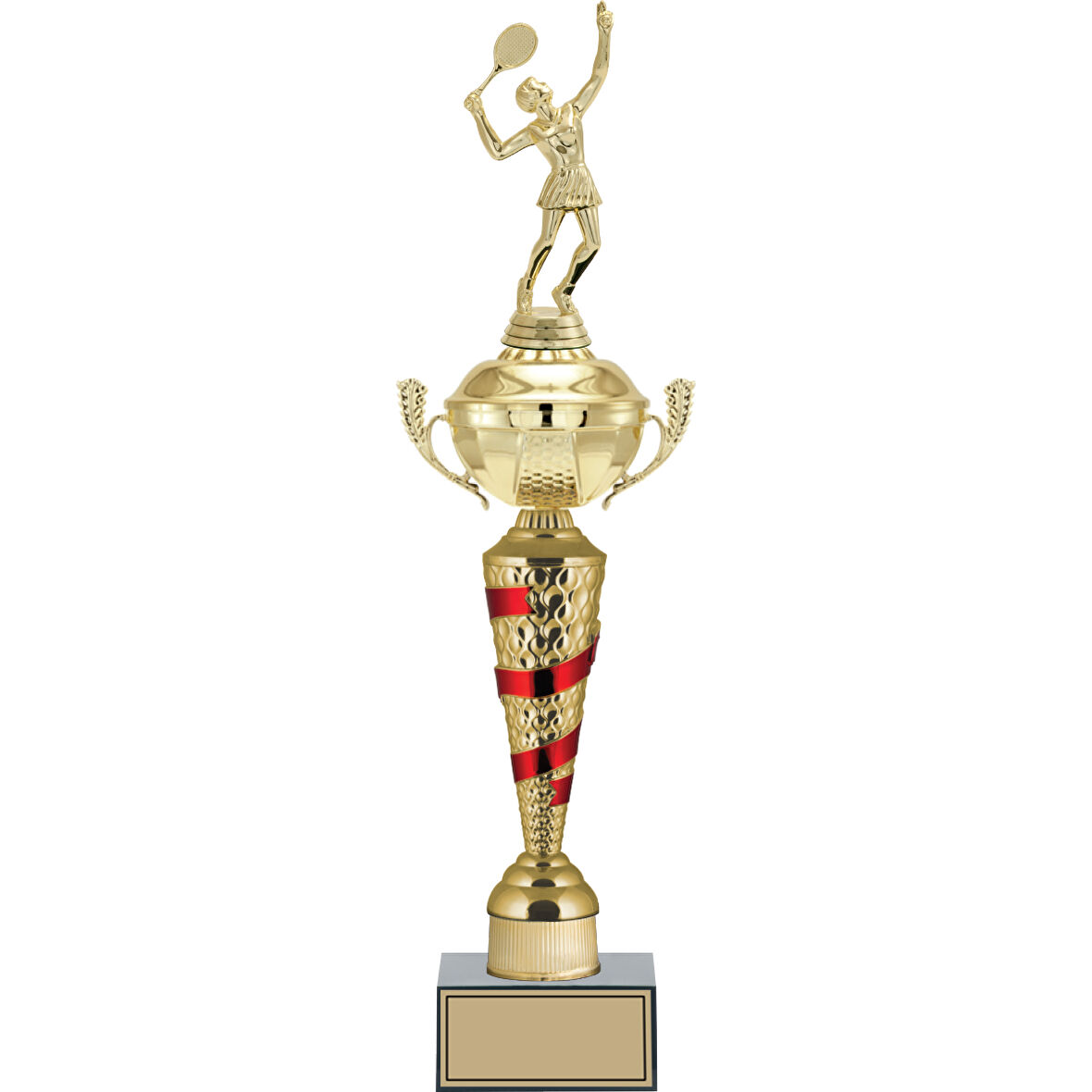 ODAK KUPA - Figürlü Kupalar - Tenis Kadın Figürlü Kupalar FG-078 C - 51 cm