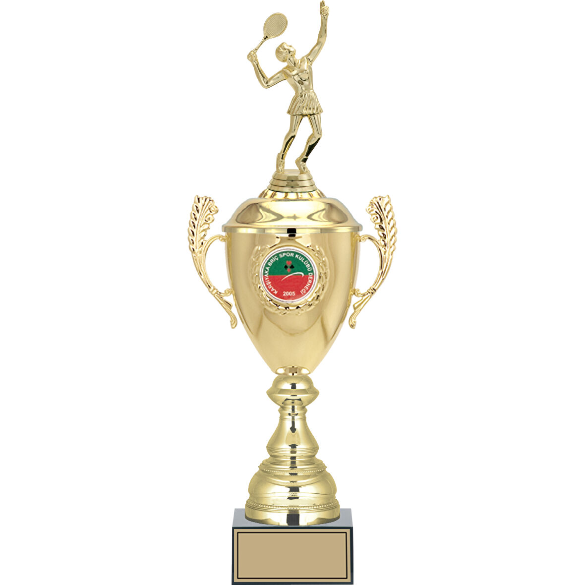 ODAK KUPA - Figürlü Kupalar - Tenis Kadın Figürlü Kupalar FG-080 B - 50 cm