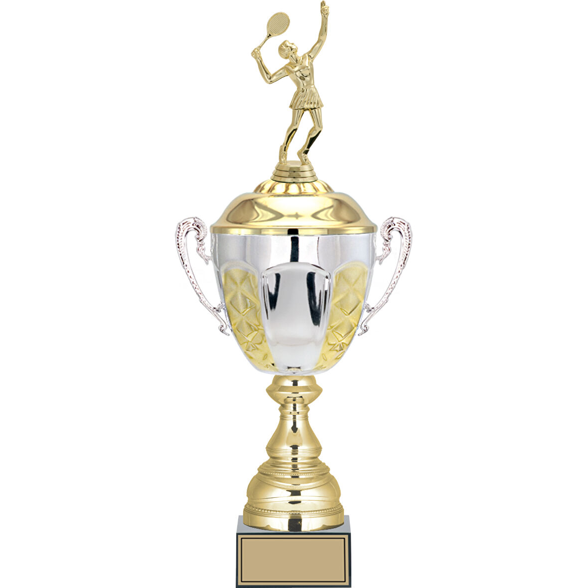 ODAK KUPA - Figürlü Kupalar - Tenis Kadın Figürlü Kupalar FG-087 A - 50 cm