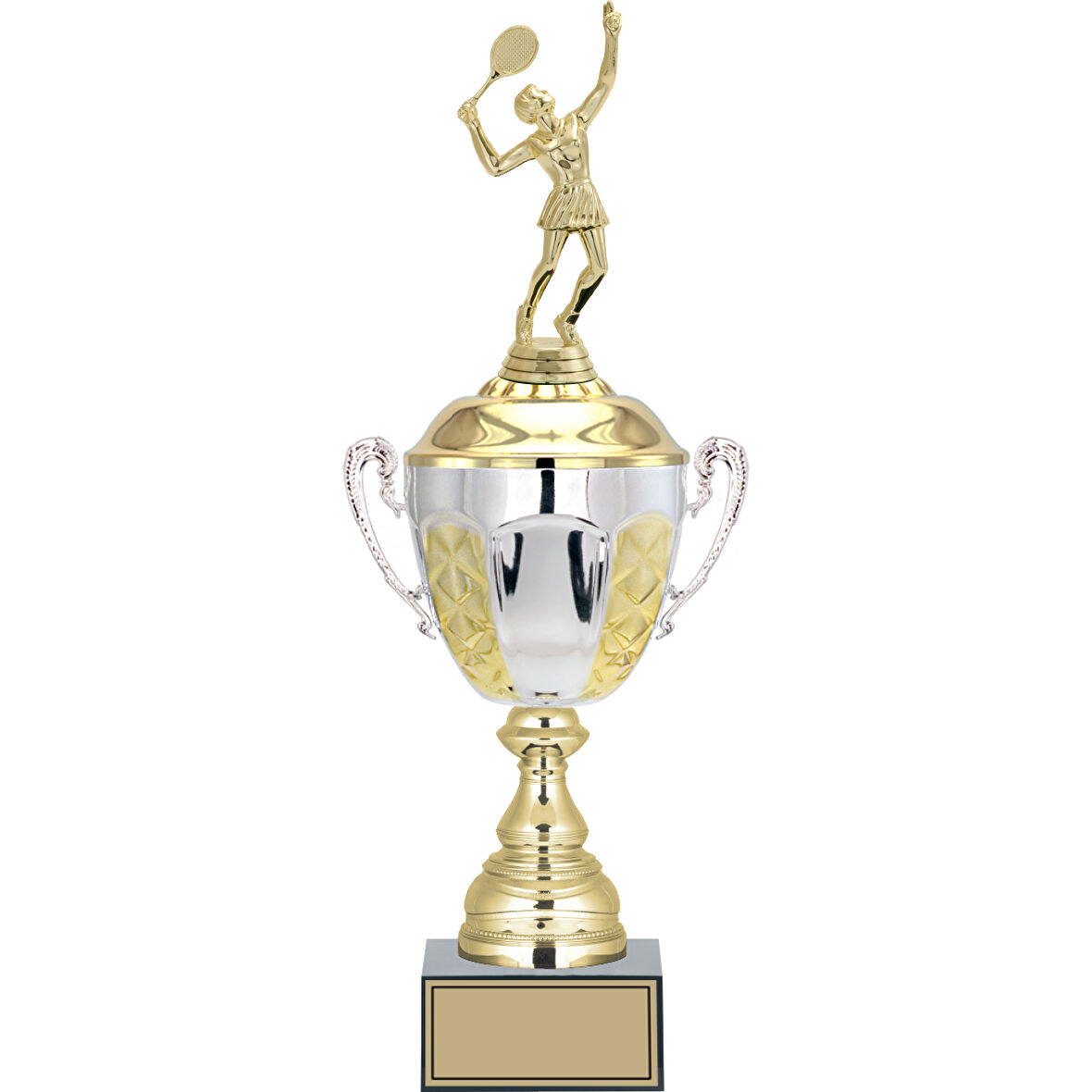 ODAK KUPA - Figürlü Kupalar - Tenis Kadın Figürlü Kupalar FG-087 C - 45 cm