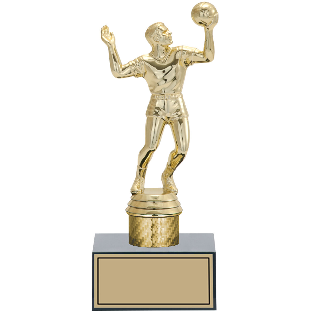 ODAK KUPA - Figürlü Kupalar - Voleybol Erkek Figürlü Kupalar FG-001 B - 21 cm