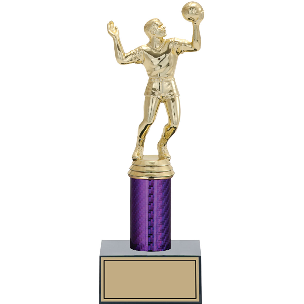 ODAK KUPA - Figürlü Kupalar - Voleybol Erkek Figürlü Kupalar FG-002 A - 26 cm