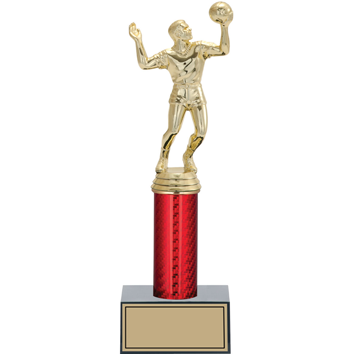 ODAK KUPA - Figürlü Kupalar - Voleybol Erkek Figürlü Kupalar FG-004 A - 28 cm