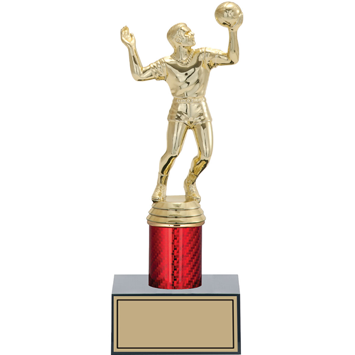 ODAK KUPA - Figürlü Kupalar - Voleybol Erkek Figürlü Kupalar FG-004 C - 23 cm