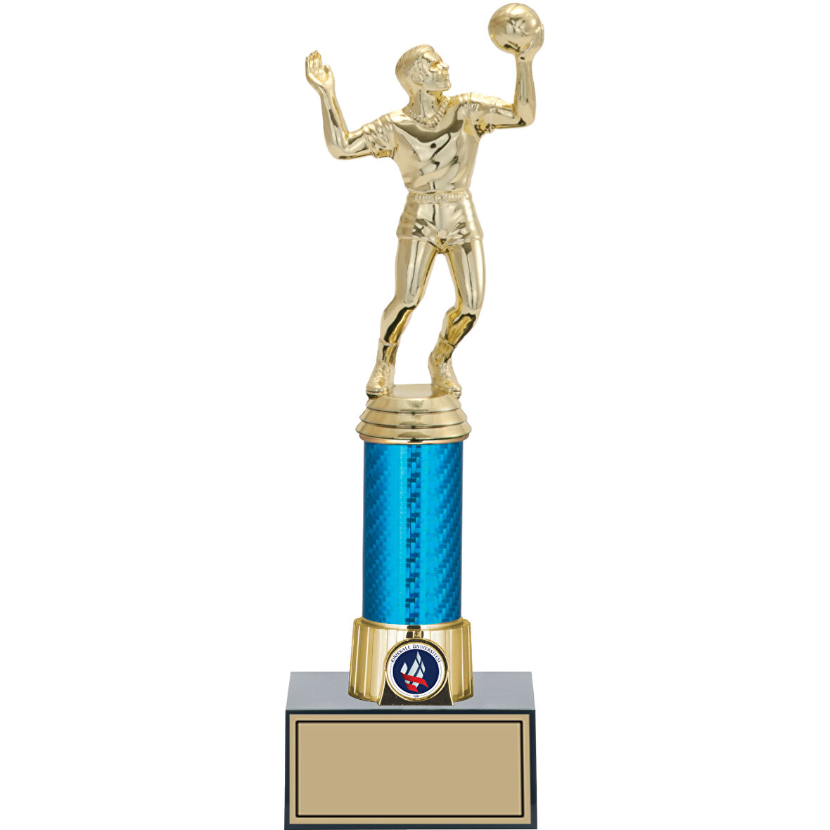 ODAK KUPA - Figürlü Kupalar - Voleybol Erkek Figürlü Kupalar FG-005 B - 30 cm