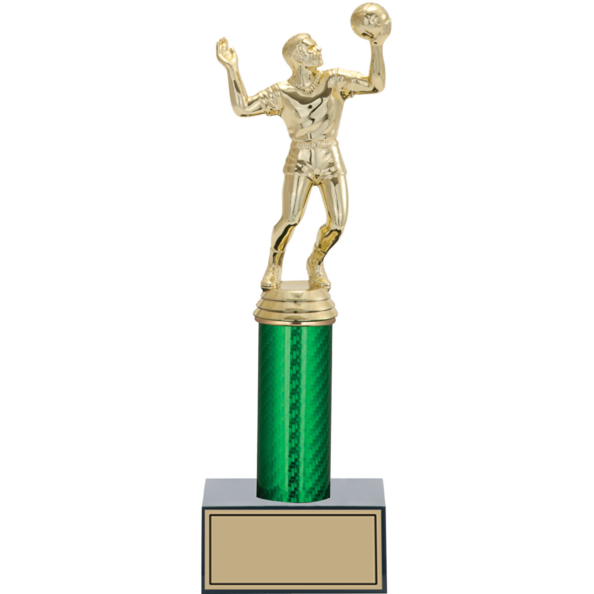 ODAK KUPA - Figürlü Kupalar - Voleybol Erkek Figürlü Kupalar FG-006 B - 28 cm