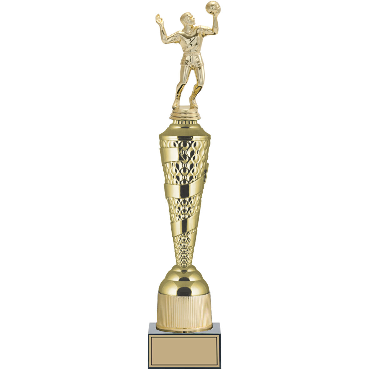 ODAK KUPA - Figürlü Kupalar - Voleybol Erkek Figürlü Kupalar FG-027 A - 48 cm