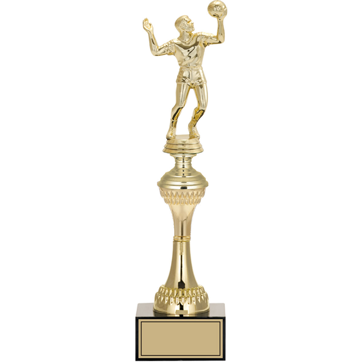 ODAK KUPA - Figürlü Kupalar - Voleybol Erkek Figürlü Kupalar FG-029 B - 36 cm