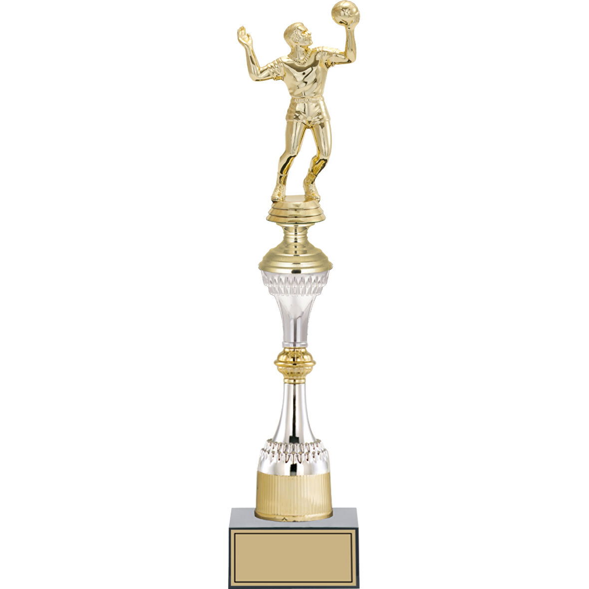ODAK KUPA - Figürlü Kupalar - Voleybol Erkek Figürlü Kupalar FG-032 B - 43 cm