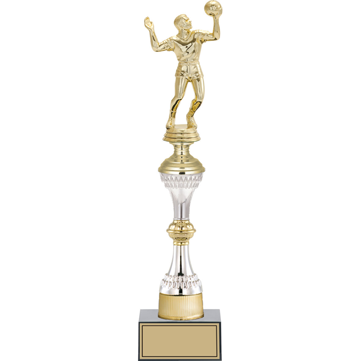 ODAK KUPA - Figürlü Kupalar - Voleybol Erkek Figürlü Kupalar FG-032 C - 40 cm