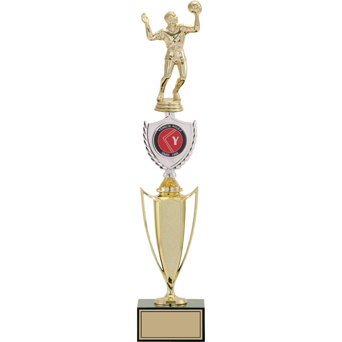 ODAK KUPA - Figürlü Kupalar - Voleybol Erkek Figürlü Kupalar FG-042 A - 48 cm