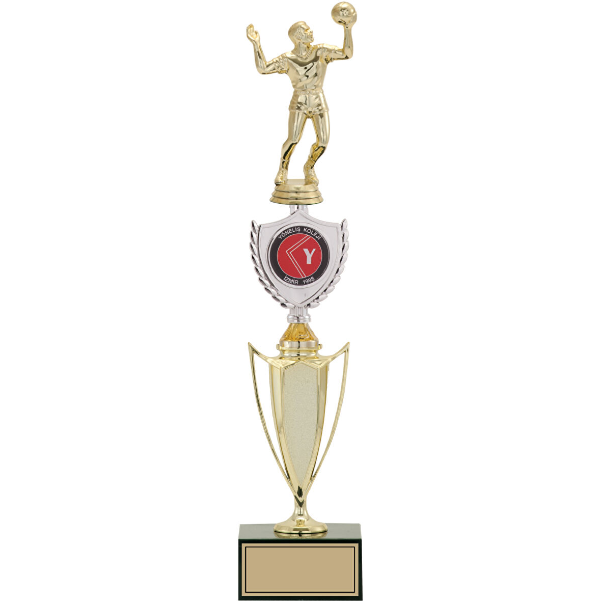 ODAK KUPA - Figürlü Kupalar - Voleybol Erkek Figürlü Kupalar FG-042 B - 46 cm
