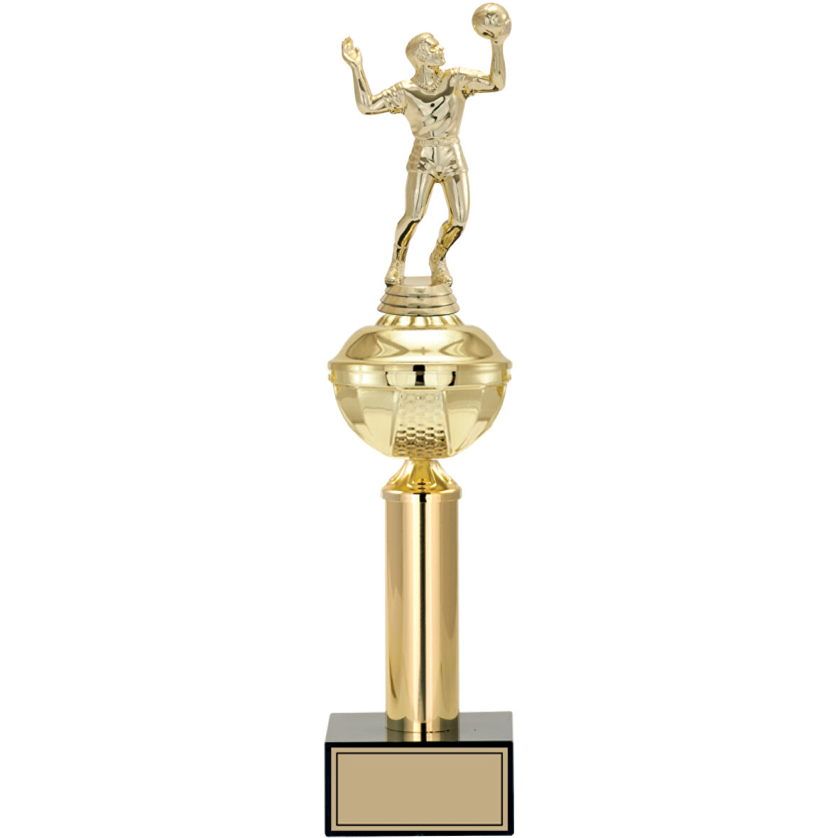 ODAK KUPA - Figürlü Kupalar - Voleybol Erkek Figürlü Kupalar FG-047 B - 42 cm