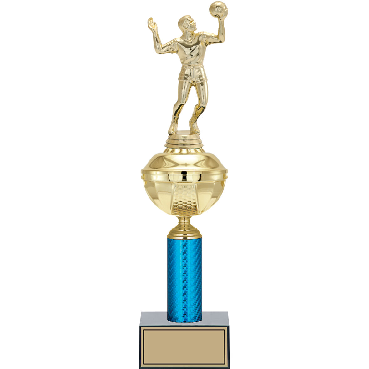 ODAK KUPA - Figürlü Kupalar - Voleybol Erkek Figürlü Kupalar FG-051 B - 40 cm