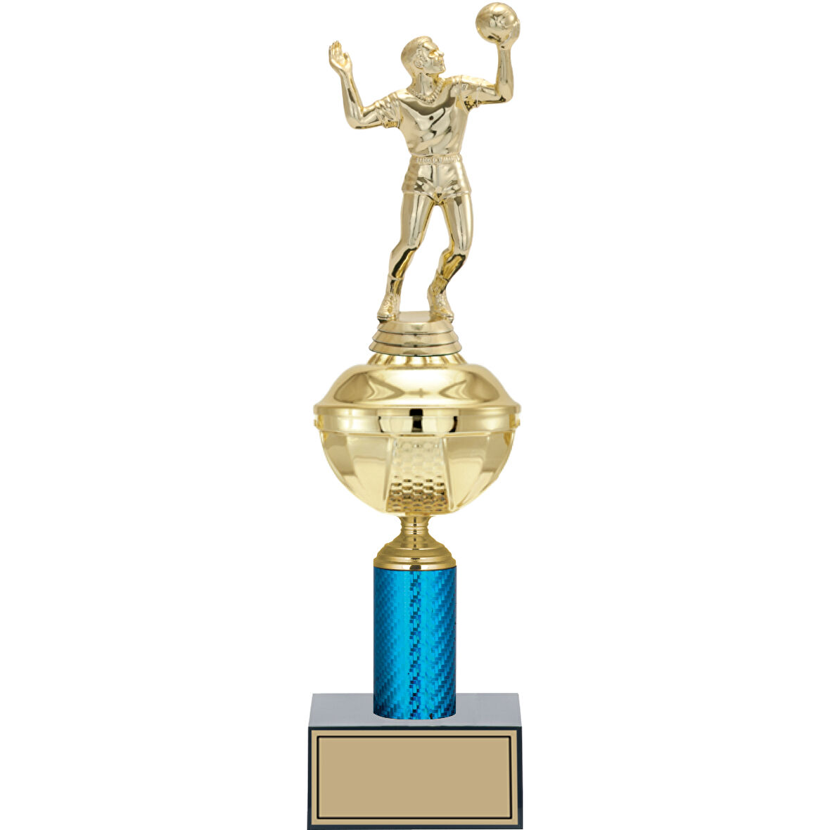 ODAK KUPA - Figürlü Kupalar - Voleybol Erkek Figürlü Kupalar FG-051 C - 38 cm