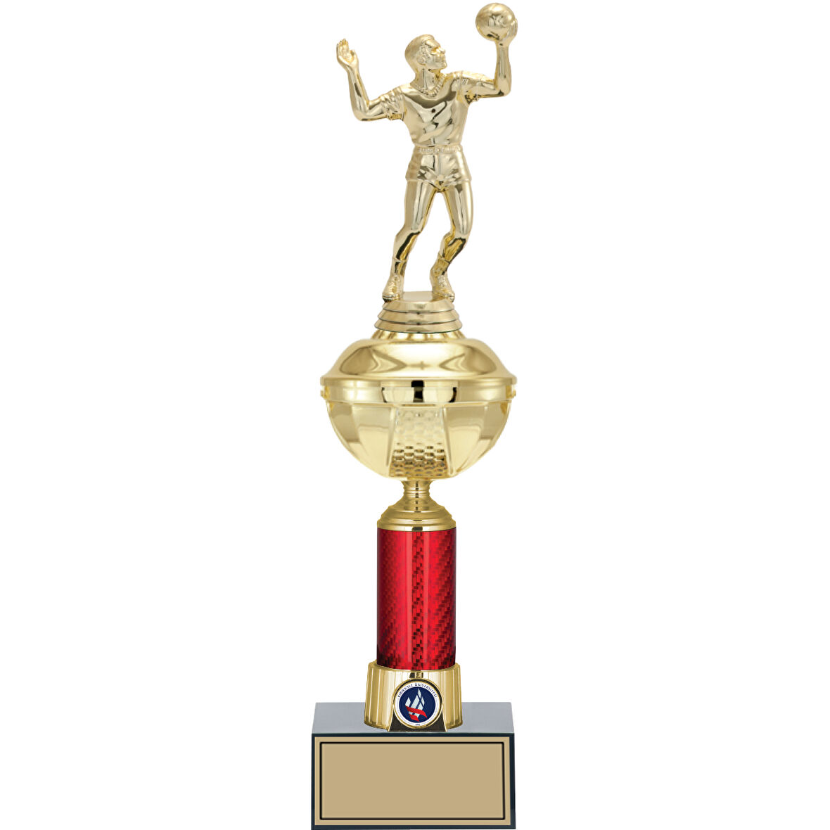 ODAK KUPA - Figürlü Kupalar - Voleybol Erkek Figürlü Kupalar FG-053 C - 41 cm