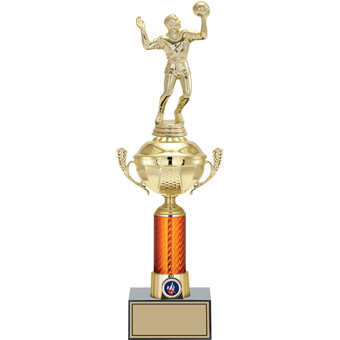 ODAK KUPA - Figürlü Kupalar - Voleybol Erkek Figürlü Kupalar FG-056 C - 41 cm