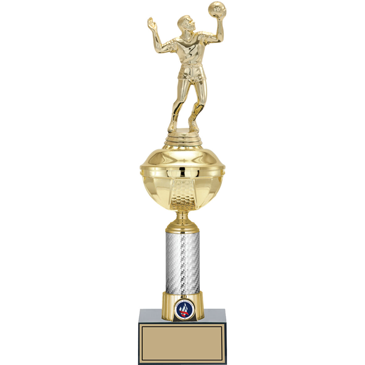 ODAK KUPA - Figürlü Kupalar - Voleybol Erkek Figürlü Kupalar FG-057 C - 41 cm