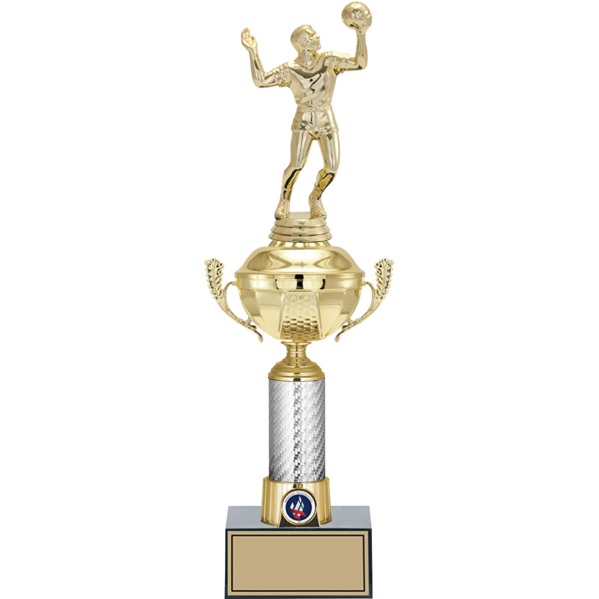 ODAK KUPA - Figürlü Kupalar - Voleybol Erkek Figürlü Kupalar FG-058 C - 41 cm