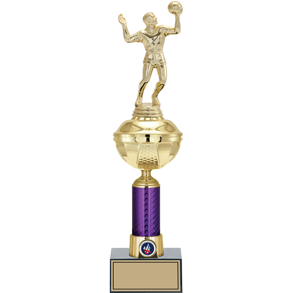 ODAK KUPA - Figürlü Kupalar - Voleybol Erkek Figürlü Kupalar FG-059 C - 41 cm