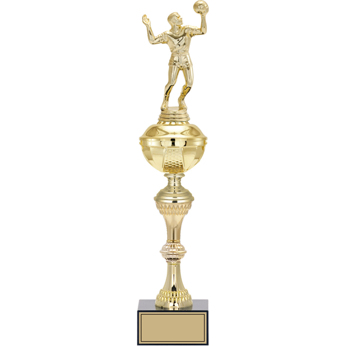 ODAK KUPA - Figürlü Kupalar - Voleybol Erkek Figürlü Kupalar FG-061 C - 46 cm