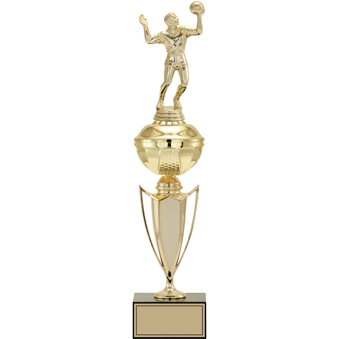 ODAK KUPA - Figürlü Kupalar - Voleybol Erkek Figürlü Kupalar FG-067 B - 44 cm