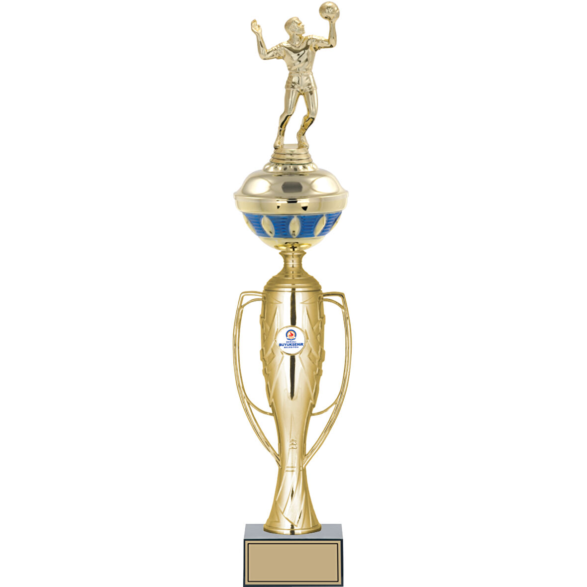 ODAK KUPA - Figürlü Kupalar - Voleybol Erkek Figürlü Kupalar FG-074 A - 55 cm