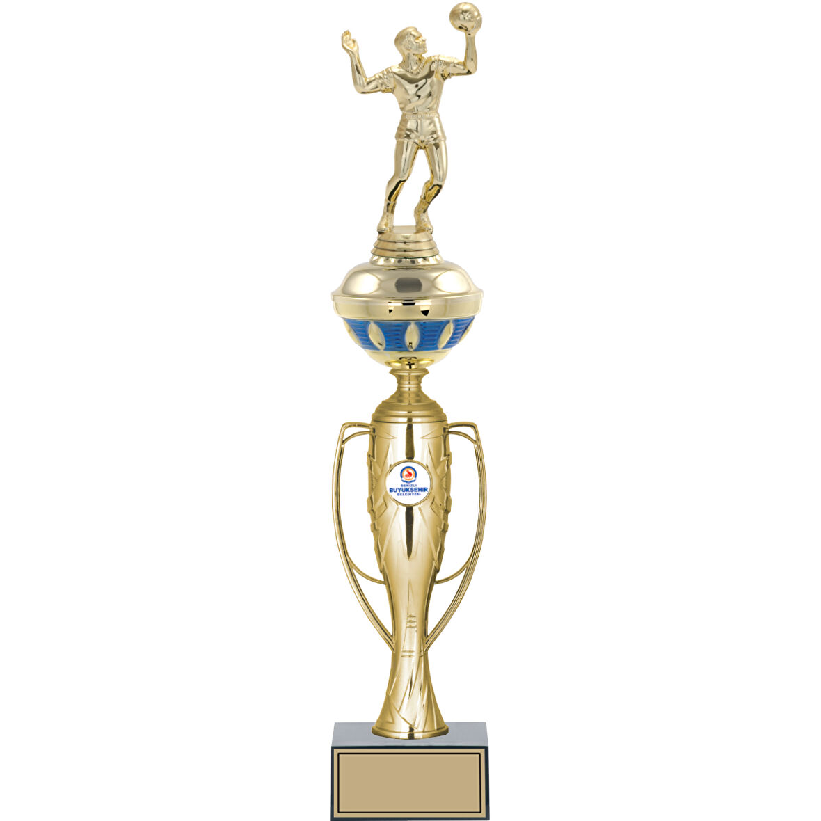 ODAK KUPA - Figürlü Kupalar - Voleybol Erkek Figürlü Kupalar FG-074 C - 49 cm