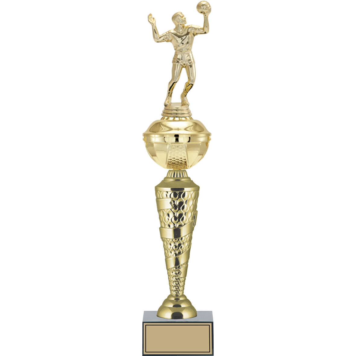 ODAK KUPA - Figürlü Kupalar - Voleybol Erkek Figürlü Kupalar FG-075 B - 50 cm