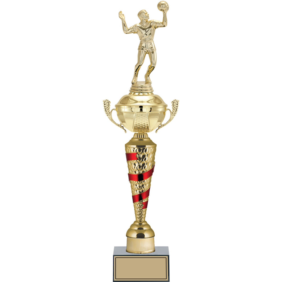 ODAK KUPA - Figürlü Kupalar - Voleybol Erkek Figürlü Kupalar FG-078 C - 50 cm