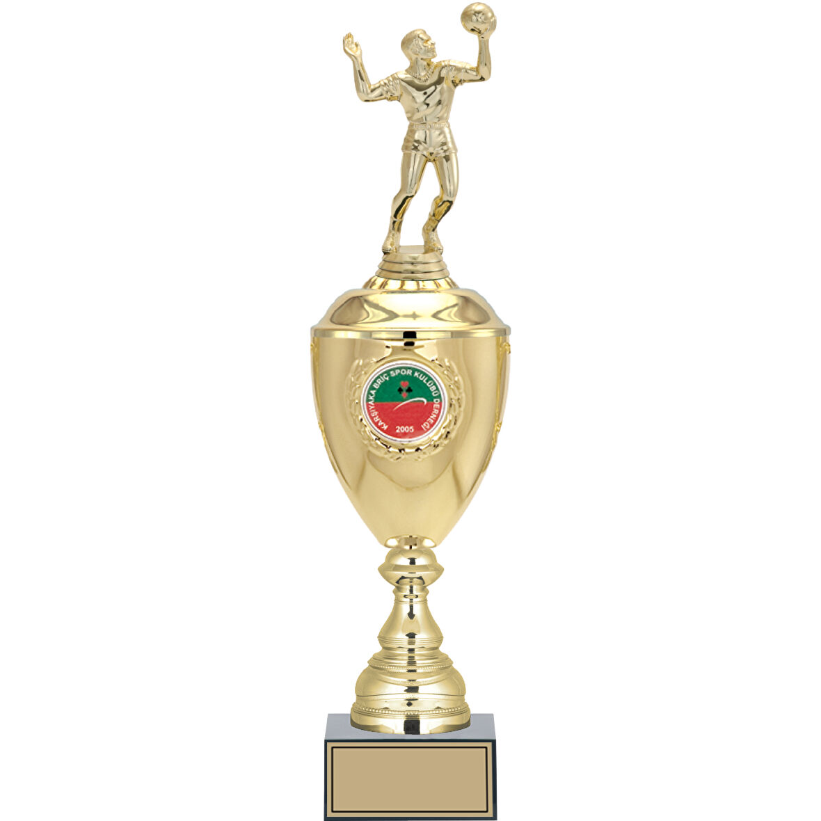 ODAK KUPA - Figürlü Kupalar - Voleybol Erkek Figürlü Kupalar FG-079 C - 48 cm
