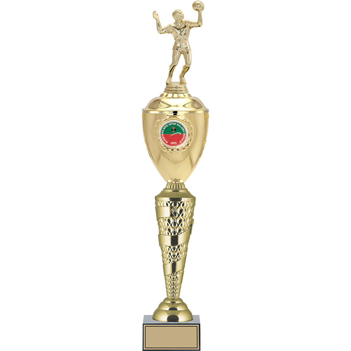 ODAK KUPA - Figürlü Kupalar - Voleybol Erkek Figürlü Kupalar FG-081 A - 61 cm