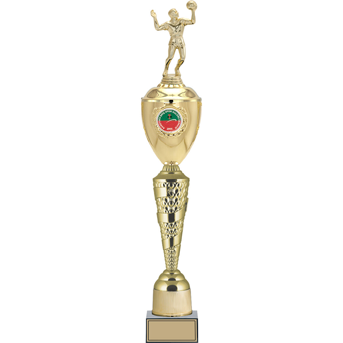 ODAK KUPA - Figürlü Kupalar - Voleybol Erkek Figürlü Kupalar FG-083 A - 66 cm