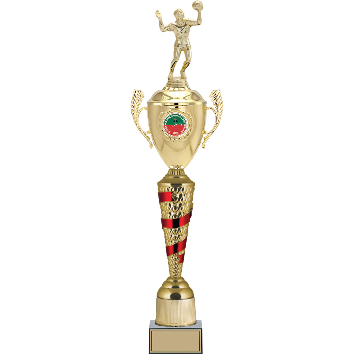 ODAK KUPA - Figürlü Kupalar - Voleybol Erkek Figürlü Kupalar FG-084 A - 66 cm