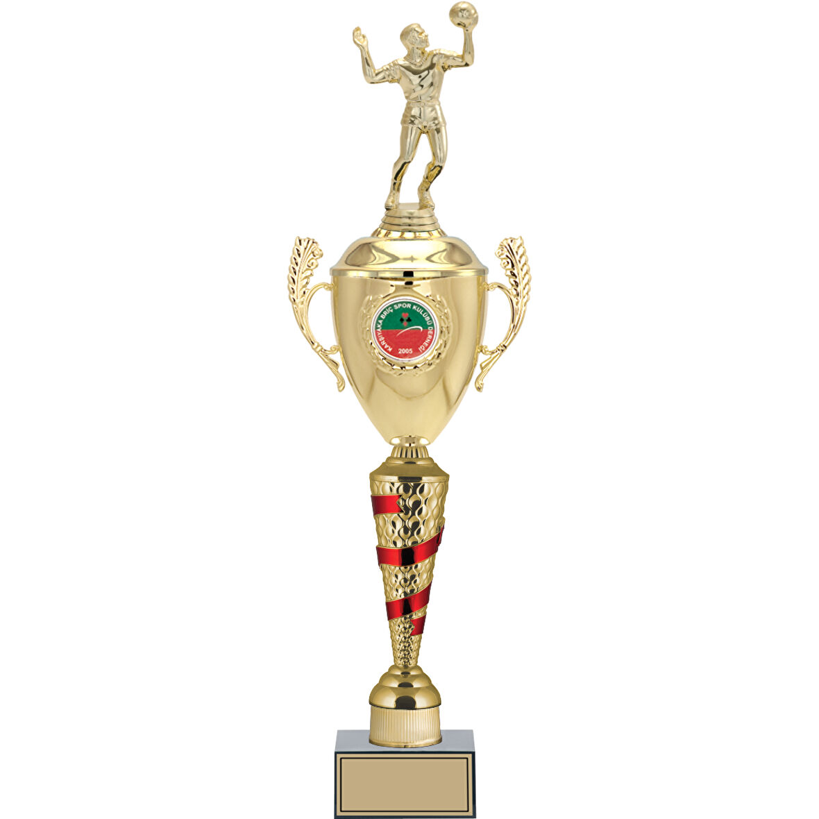 ODAK KUPA - Figürlü Kupalar - Voleybol Erkek Figürlü Kupalar FG-084 C - 59 cm