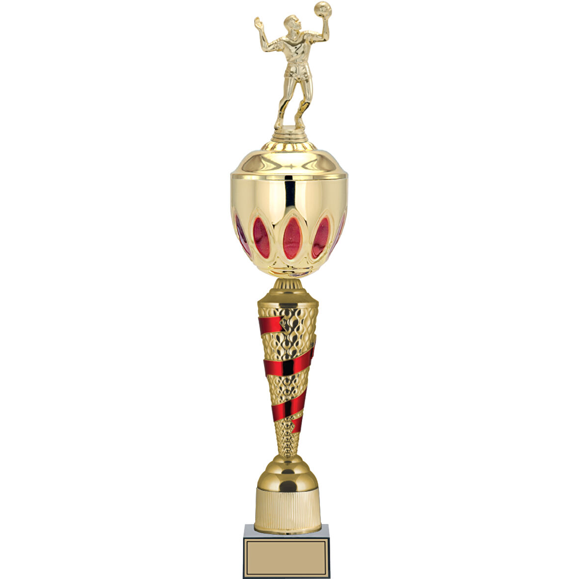ODAK KUPA - Figürlü Kupalar - Voleybol Erkek Figürlü Kupalar FG-086 A - 65 cm
