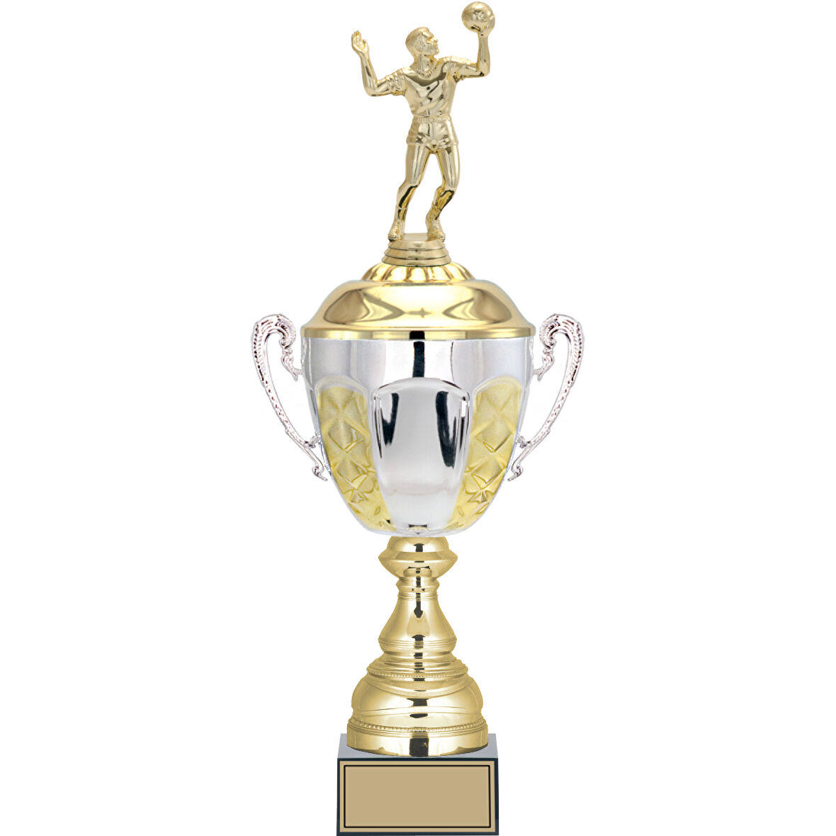 ODAK KUPA - Figürlü Kupalar - Voleybol Erkek Figürlü Kupalar FG-087 A - 50 cm