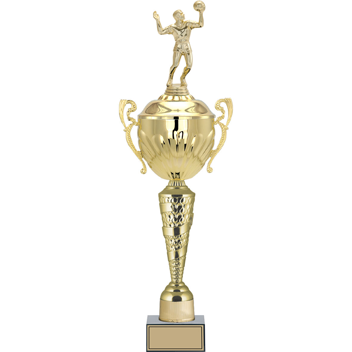 ODAK KUPA - Figürlü Kupalar - Voleybol Erkek Figürlü Kupalar FG-090 B - 61 cm