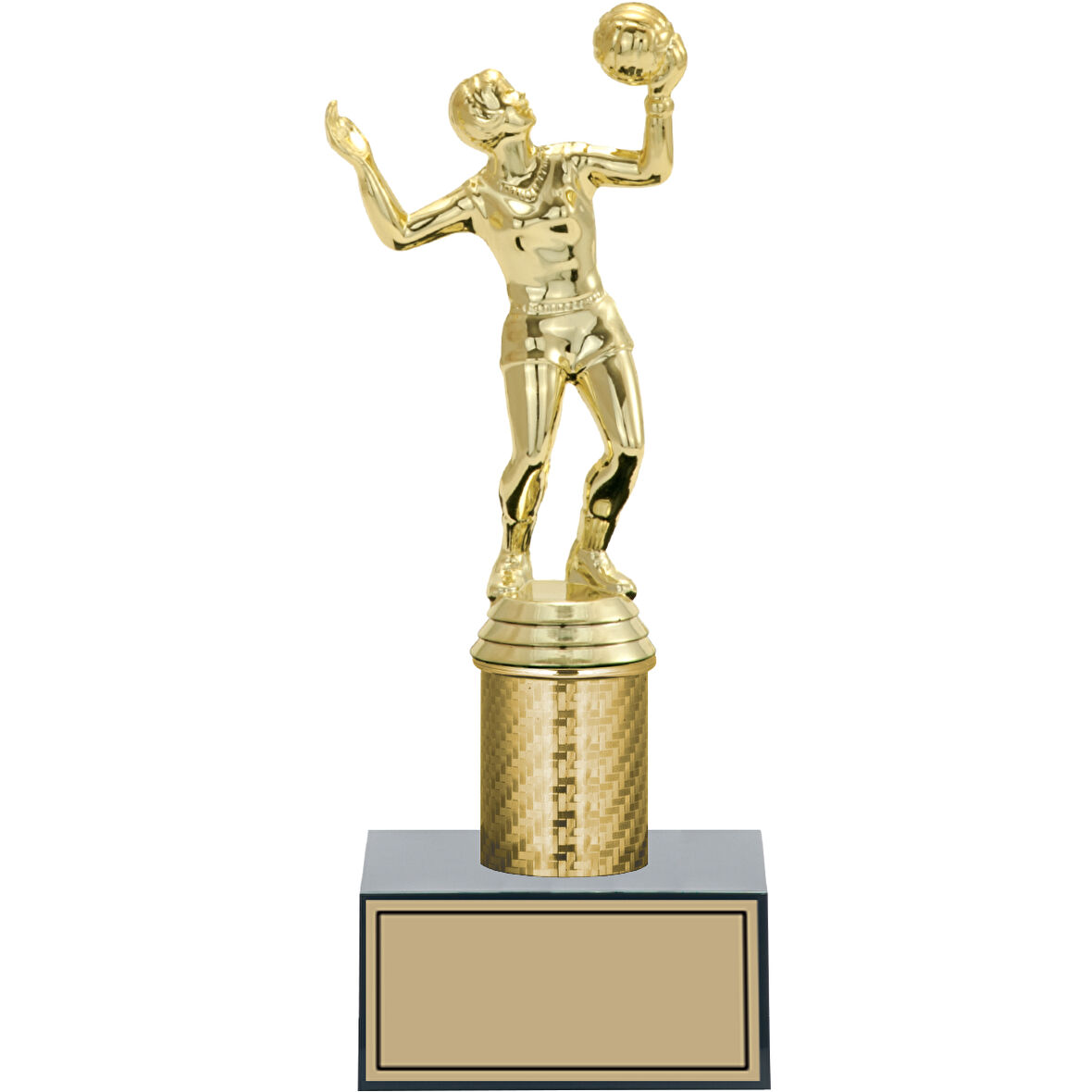 ODAK KUPA - Figürlü Kupalar - Voleybol Kadın Figürlü Kupalar FG-001 A - 23 cm