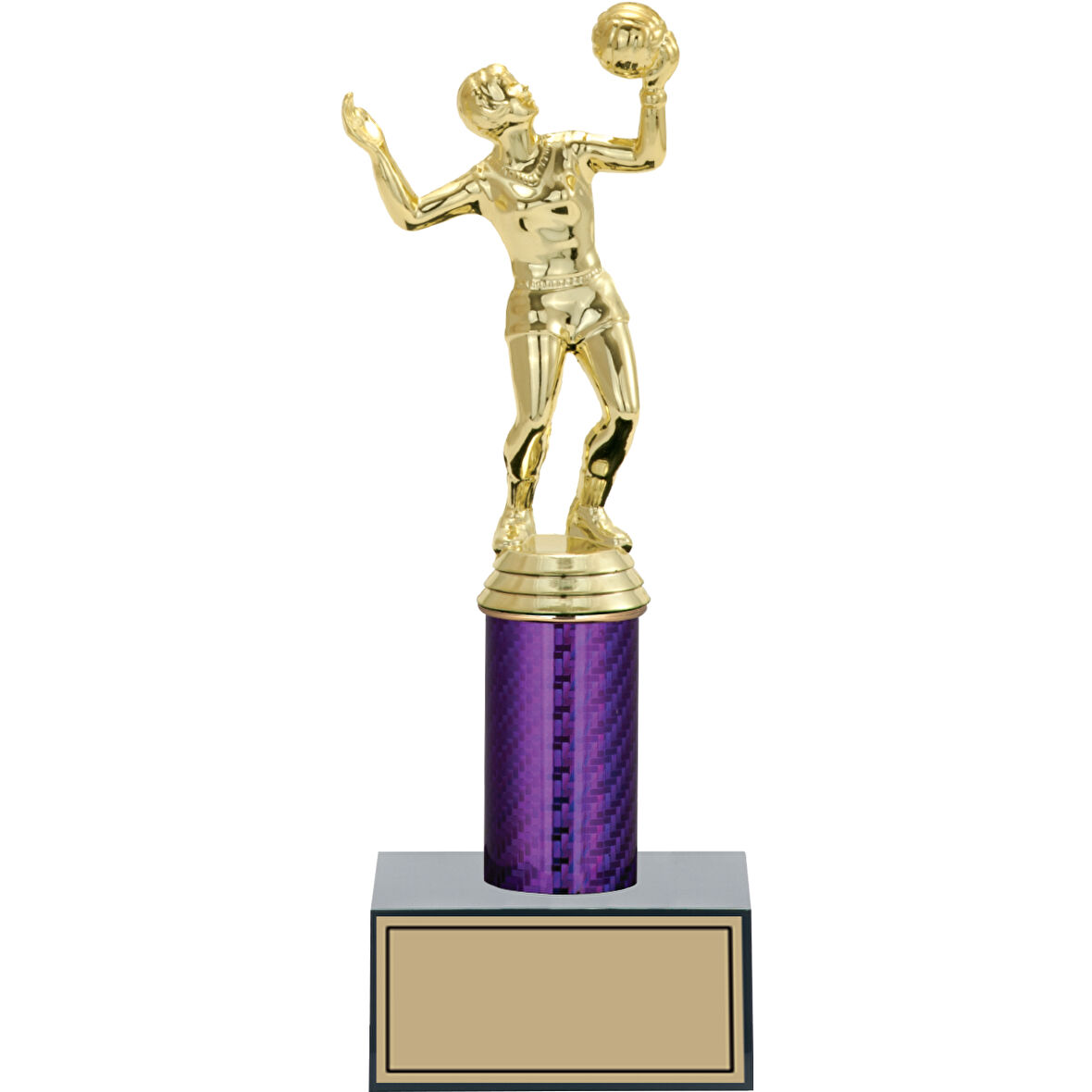 ODAK KUPA - Figürlü Kupalar - Voleybol Kadın Figürlü Kupalar FG-002 A - 26 cm