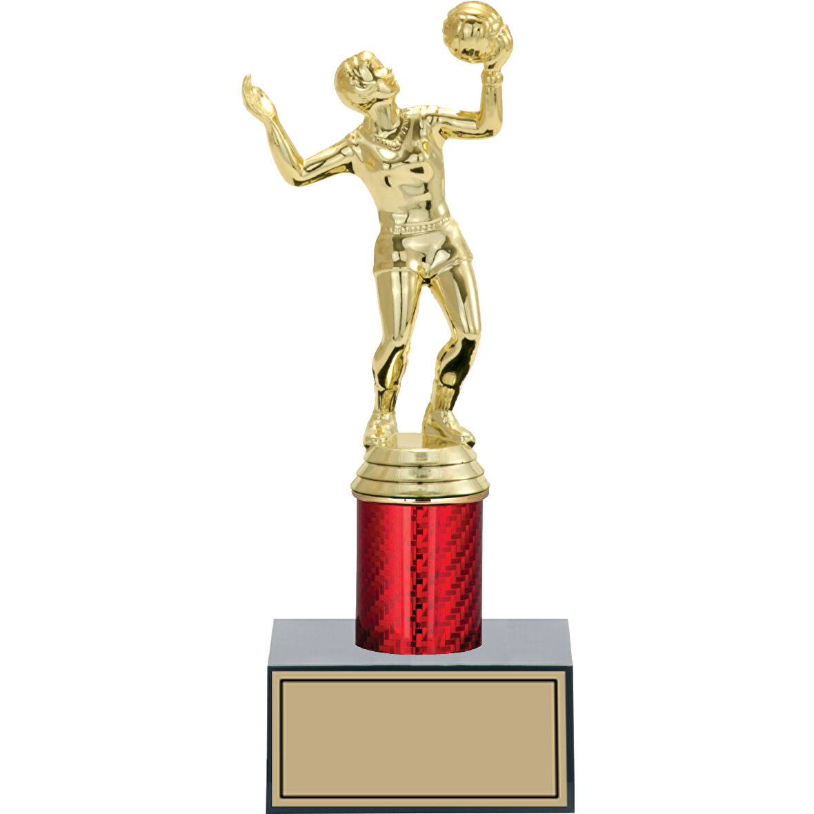 ODAK KUPA - Figürlü Kupalar - Voleybol Kadın Figürlü Kupalar FG-004 C - 23 cm