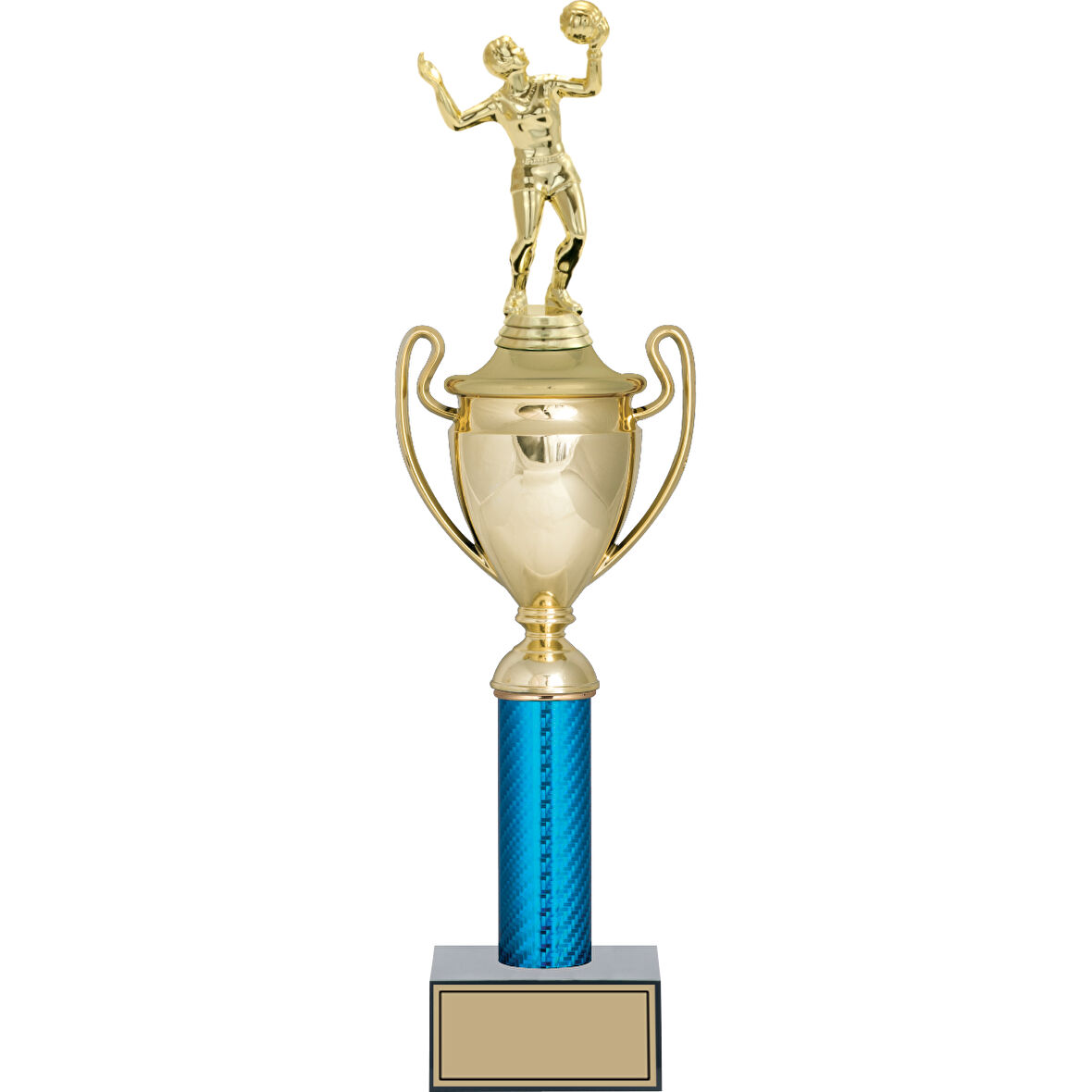 ODAK KUPA - Figürlü Kupalar - Voleybol Kadın Figürlü Kupalar FG-022 A - 46 cm