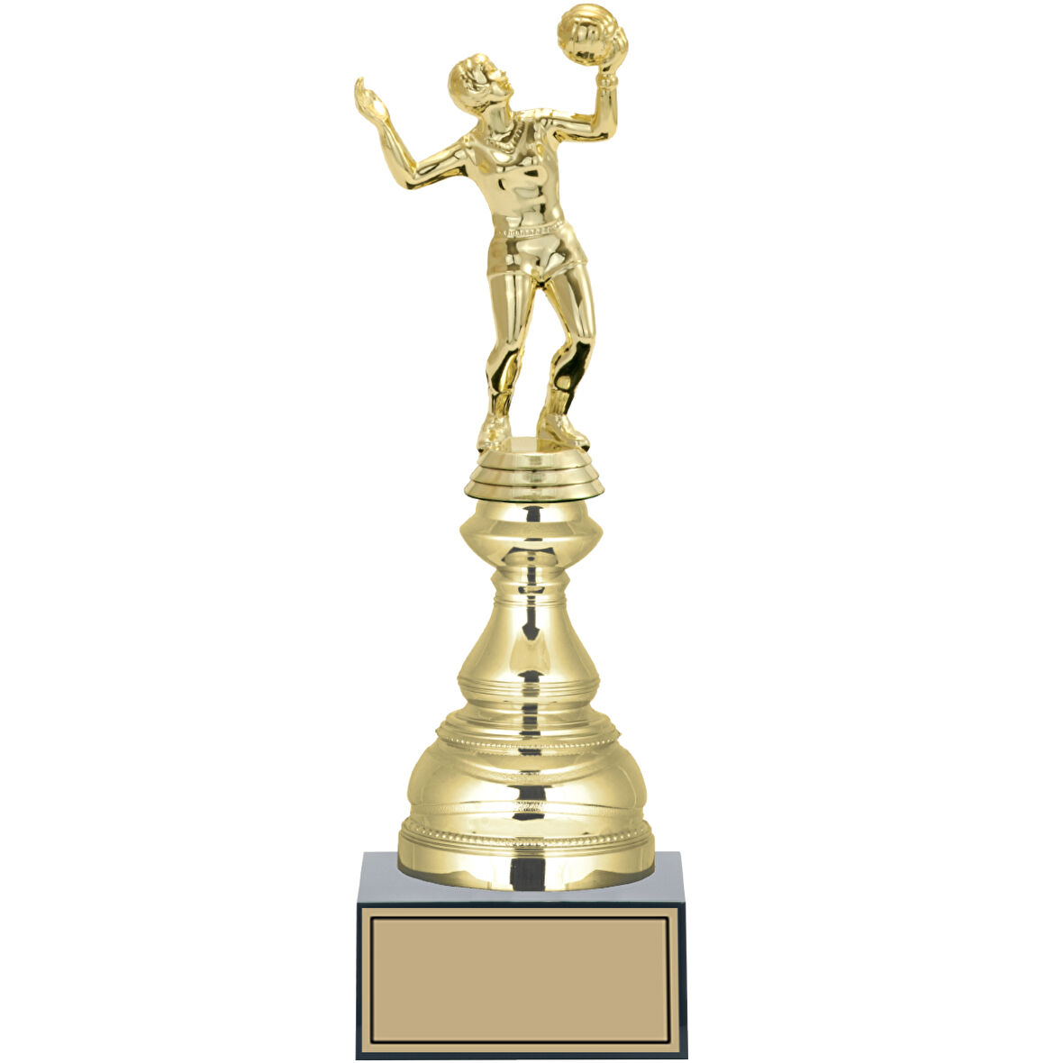 ODAK KUPA - Figürlü Kupalar - Voleybol Kadın Figürlü Kupalar FG-023 B - 31 cm