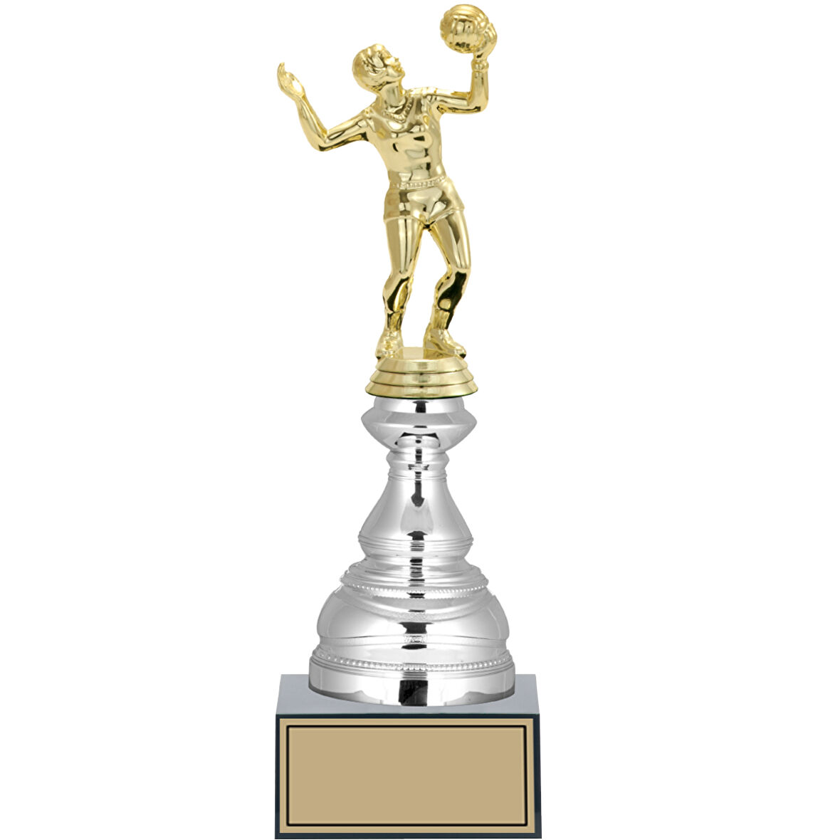 ODAK KUPA - Figürlü Kupalar - Voleybol Kadın Figürlü Kupalar FG-024 B - 31 cm