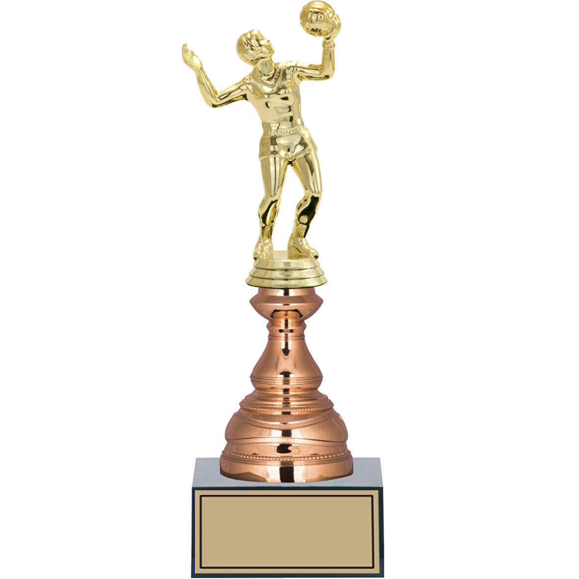 ODAK KUPA - Figürlü Kupalar - Voleybol Kadın Figürlü Kupalar FG-024 C - 30 cm