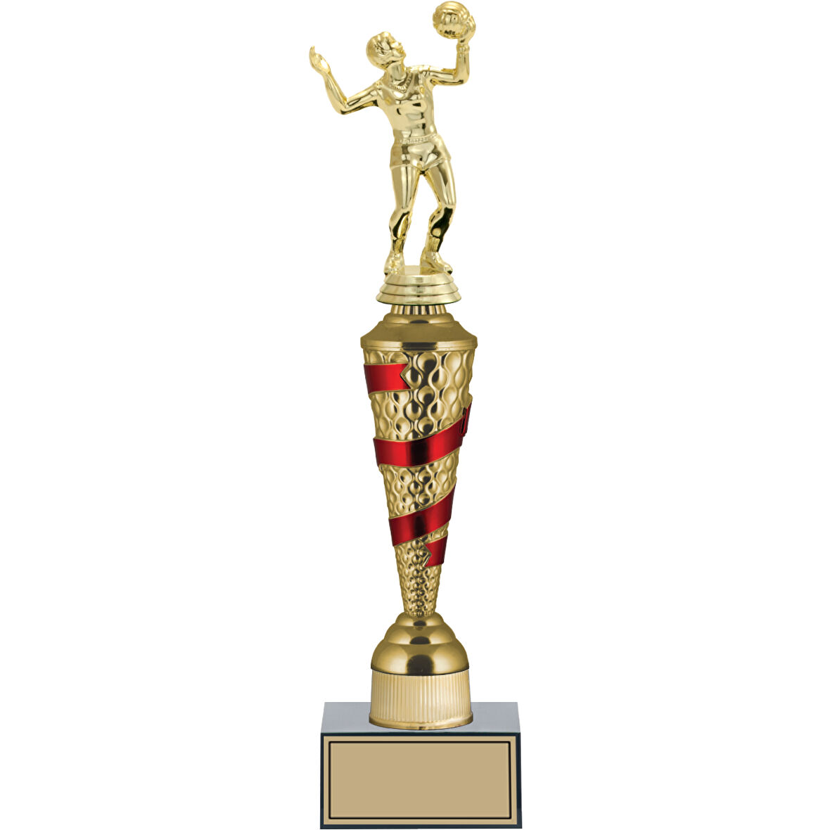 ODAK KUPA - Figürlü Kupalar - Voleybol Kadın Figürlü Kupalar FG-028 C - 41 cm