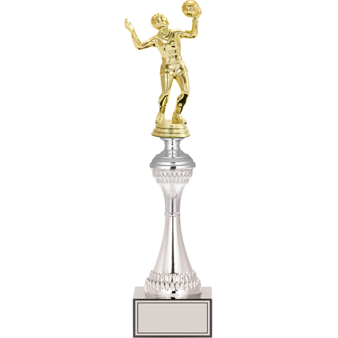 ODAK KUPA - Figürlü Kupalar - Voleybol Kadın Figürlü Kupalar FG-030 A - 38 cm