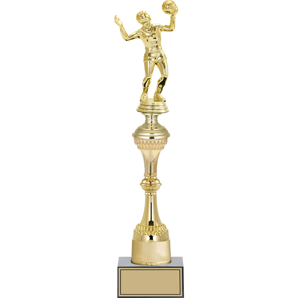 ODAK KUPA - Figürlü Kupalar - Voleybol Kadın Figürlü Kupalar FG-031 B - 43 cm