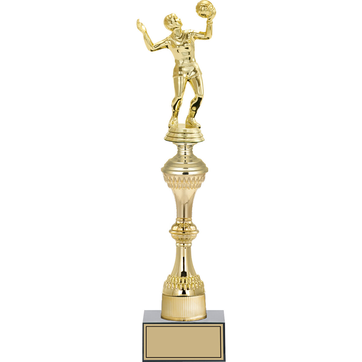 ODAK KUPA - Figürlü Kupalar - Voleybol Kadın Figürlü Kupalar FG-031 C - 40 cm